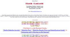 Desktop Screenshot of plasticfantastic.com